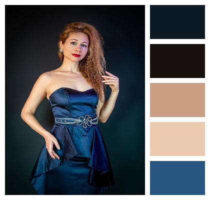 Studio Woman Womens Clothing Portrait Image
