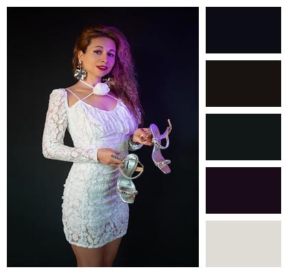 Model Style Womens Clothing Blonde Image