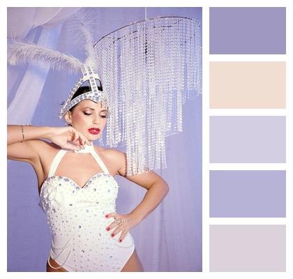 Sparkle Style Costume Face Image