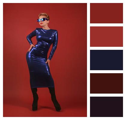 Indigo Costume Bot Cyberpunk Image