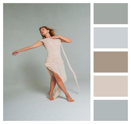 White Background Emotions Spring Portrait Image