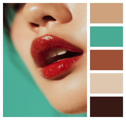 Woman Lipstick Fashion Lips Image