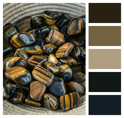 Glittering Quiet Mineral Earth Tones Image