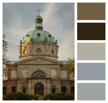 Building Neorenaissance Main Cemetery Style Image