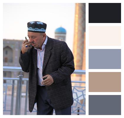 Uzbekistan Men'S Uzbek Image