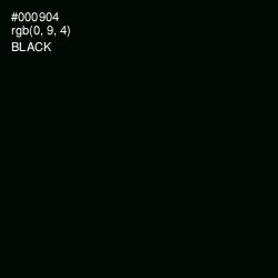 #000904 - Black Color Image