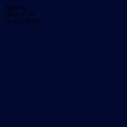 #000930 - Black Rock Color Image