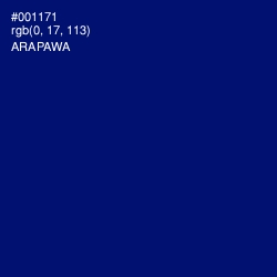 #001171 - Arapawa Color Image