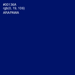 #00136A - Arapawa Color Image