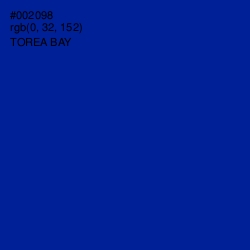 #002098 - Torea Bay Color Image