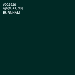 #002926 - Burnham Color Image