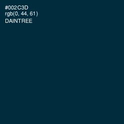 #002C3D - Daintree Color Image