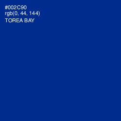 #002C90 - Torea Bay Color Image