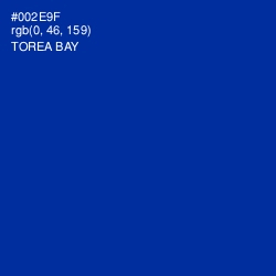 #002E9F - Torea Bay Color Image