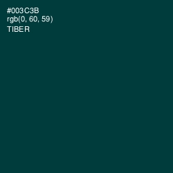 #003C3B - Tiber Color Image