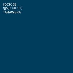 #003C5B - Tarawera Color Image