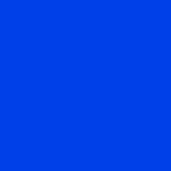 #0040E9 - Blue Ribbon Color Image