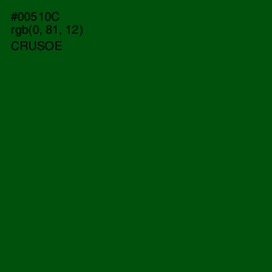 #00510C - Crusoe Color Image