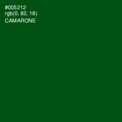 #005212 - Camarone Color Image