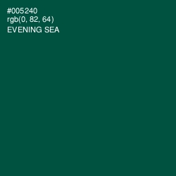 #005240 - Evening Sea Color Image