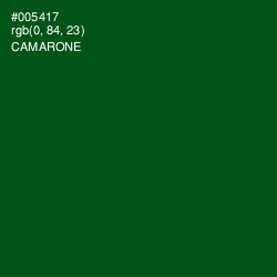 #005417 - Camarone Color Image