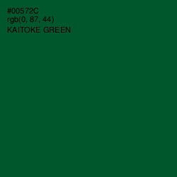 #00572C - Kaitoke Green Color Image