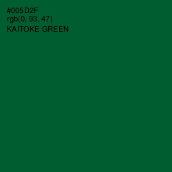 #005D2F - Kaitoke Green Color Image