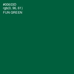 #00603D - Fun Green Color Image