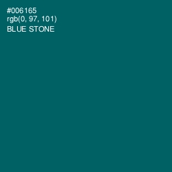 #006165 - Blue Stone Color Image