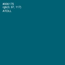 #006175 - Atoll Color Image