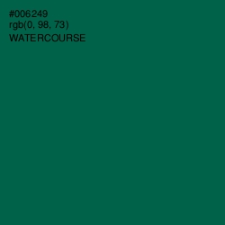 #006249 - Watercourse Color Image