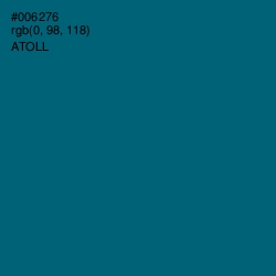 #006276 - Atoll Color Image