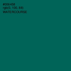 #006458 - Watercourse Color Image