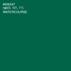 #006547 - Watercourse Color Image
