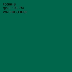 #00664B - Watercourse Color Image