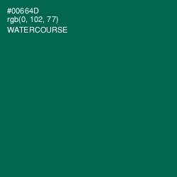 #00664D - Watercourse Color Image