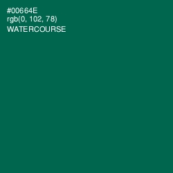 #00664E - Watercourse Color Image