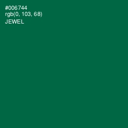 #006744 - Jewel Color Image