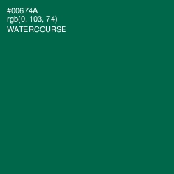 #00674A - Watercourse Color Image