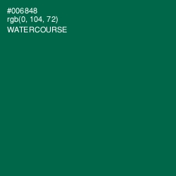 #006848 - Watercourse Color Image