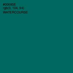 #00685E - Watercourse Color Image