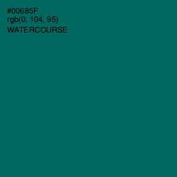 #00685F - Watercourse Color Image