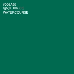 #006A50 - Watercourse Color Image