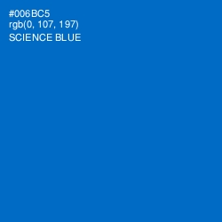 #006BC5 - Science Blue Color Image