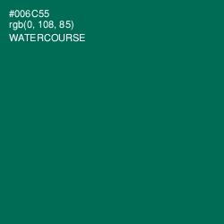 #006C55 - Watercourse Color Image