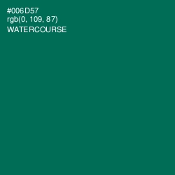 #006D57 - Watercourse Color Image