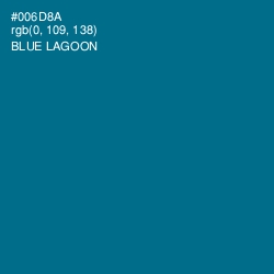 #006D8A - Blue Lagoon Color Image