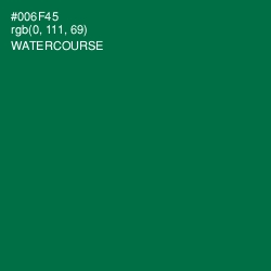 #006F45 - Watercourse Color Image