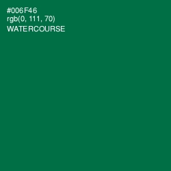 #006F46 - Watercourse Color Image