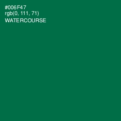 #006F47 - Watercourse Color Image